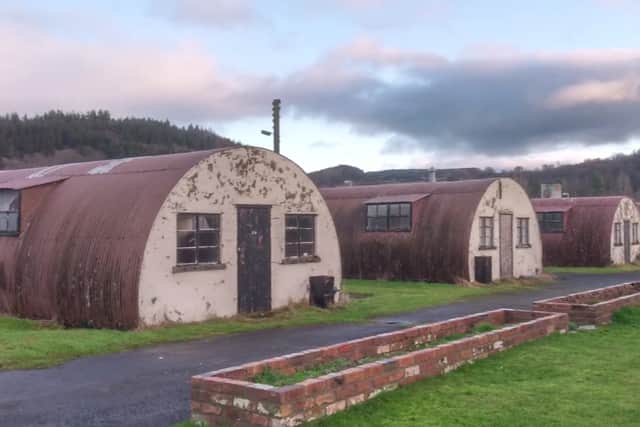 Camp 21, Comrie, Scotland, scene of the murder