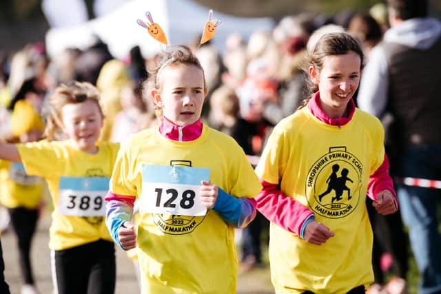 The half marathon challenge at the West Mid Showground in Shrewsbury