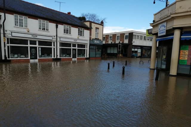 Longden, Coleham, remains flooded