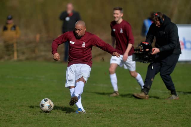 Roberto Carlos scored a second-half penalty for the Bull in the Barne