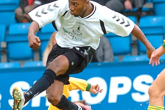 Alfie Carter scored AFC Telford United’s first goal on August 21, 2004