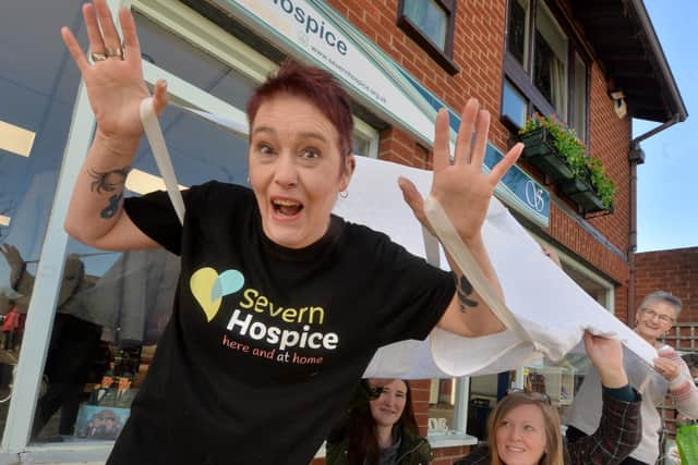 Alison Cartwright Thrill-seeking hospice volunteer 'still has her legs' after charity skydive