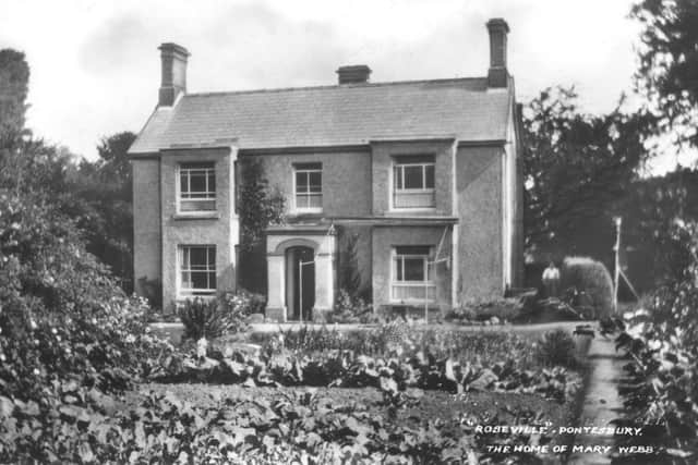 Mary lived for a while at Roseville, Pontesbury, where she and her husband grew vegetables and flowers and she sold them in Shrewsbury market.