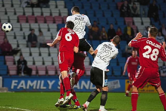 Chris Sharp scores 500th goal