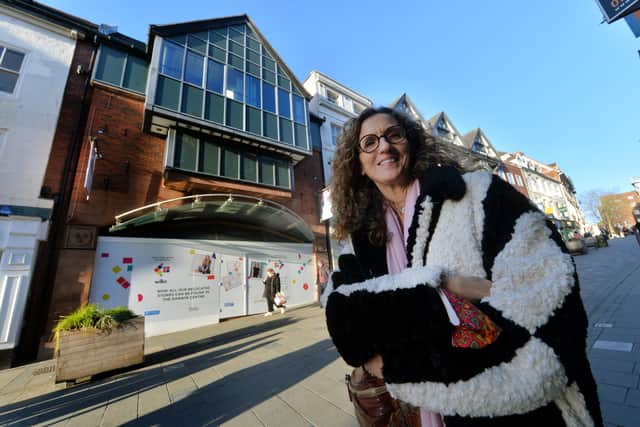 Sarah Rees isn't keen on change but said the plans could be exciting