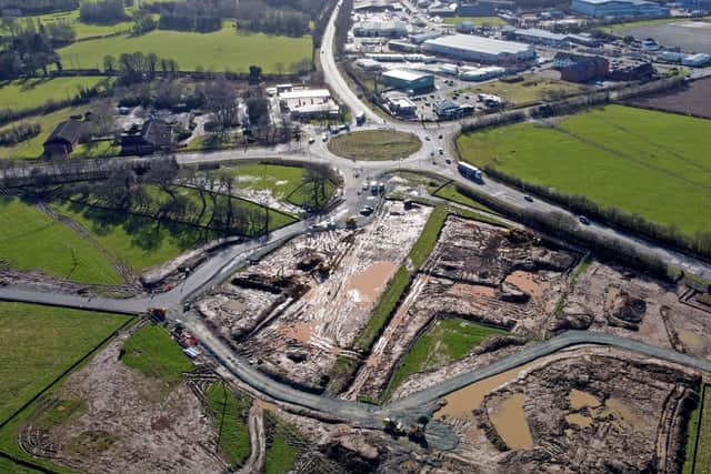 A second roundabout has been built at Mile End in the latest multi-million pound change to the layout