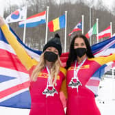 Adele Nicoll, right, and Mica McNeill. Credit: @rekords and @britishbobsleighandskeleton on Instagram