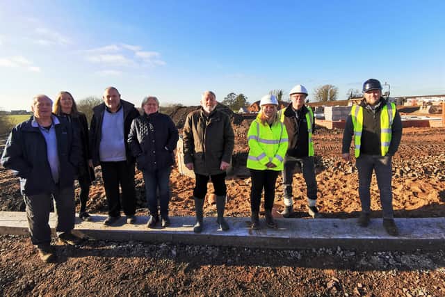 Byron Walters Rural Development Work on a new community-led rural housing development underway