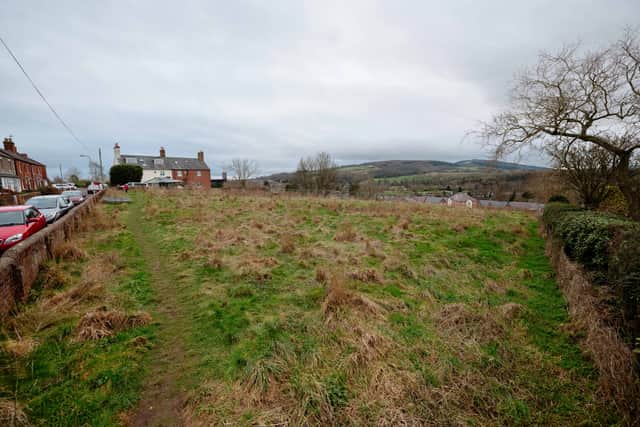 Castle View, Ludlow where six homes and planned and campaigners are nervously awaiting a planning decision