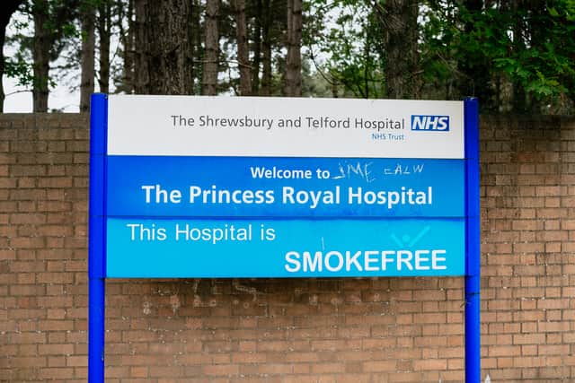 Baby Pippa was confirmed dead at Princess Royal Hospital in Telford