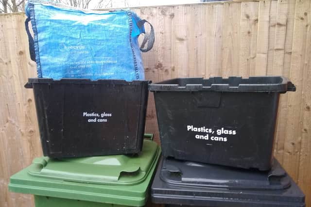 Recycling in Shropshire is currently collected in black boxes