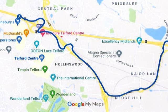 Diversion route