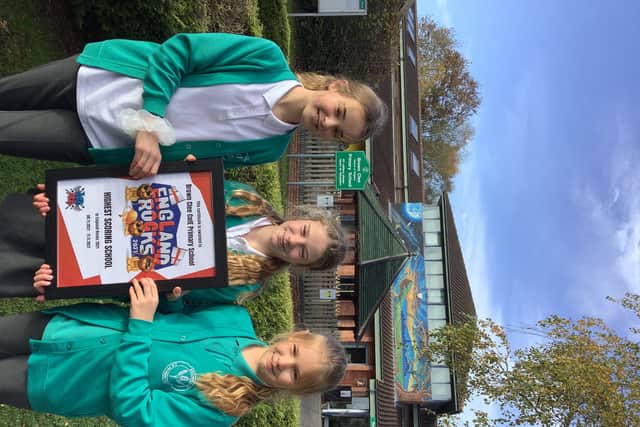 Brown Clee CE Primary School pupils win first place in a nationwide times tables competition