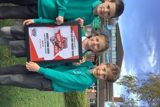 Brown Clee CE Primary School pupils win first place in a nationwide times tables competition