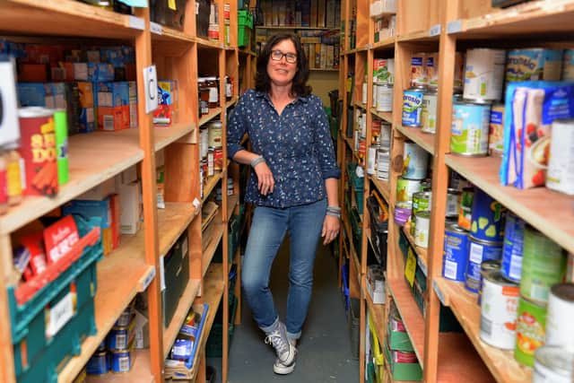 Karen Williams, manager of Shrewsbury Food Bank