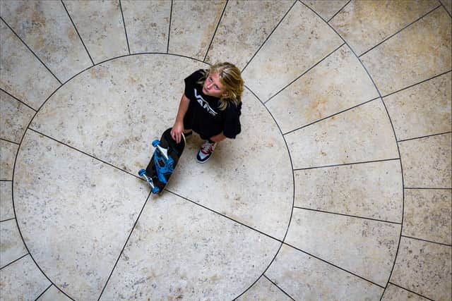 Skateboarder by Alan Fowler