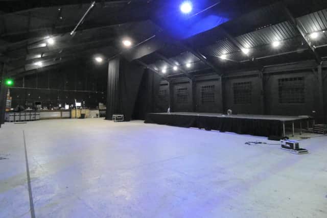 The new-look stage at K K's Steel Mill