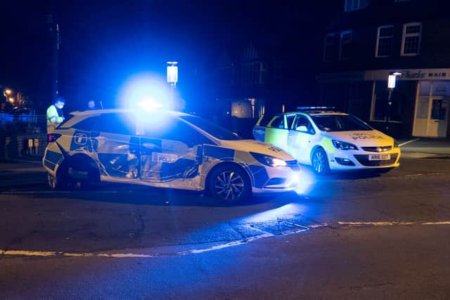 The scene of the crash on Monkmoor Road. Picture: Bob Griffiths