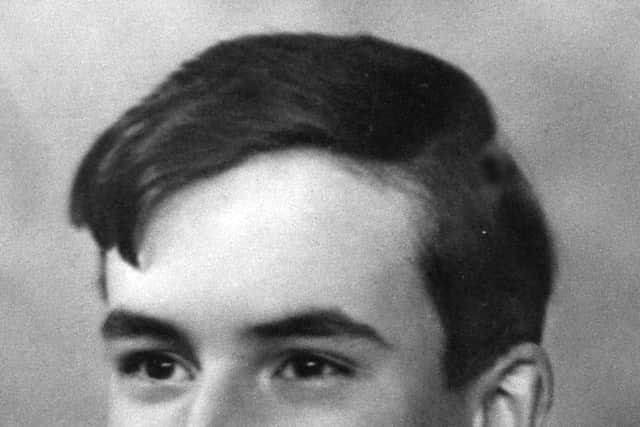 Teenage Gerry while a schoolboy at Wolverhampton's municipal school.