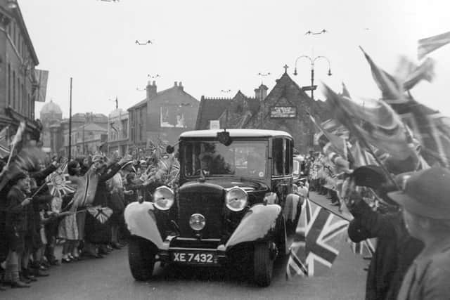 Gerry was 15 when he took this shot of the royal car in Wolverhampton in 1939, sparking a lifelong love of photography.