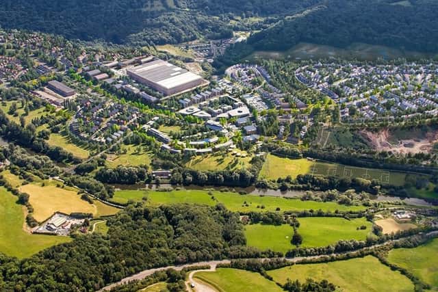 An artist's impression of what the site could look like