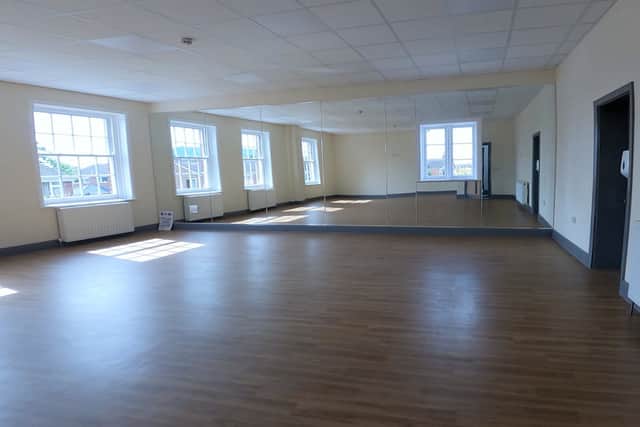 The inside of Admaston House
