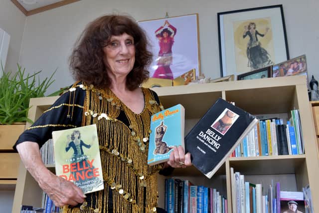 Tina Hobin, 80, has been teaching belly dancing for 47 years, was a pioneer in spreading the influence of the dance and has written books on the subject