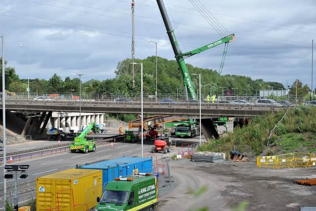 The M6 will be closed until Monday morning