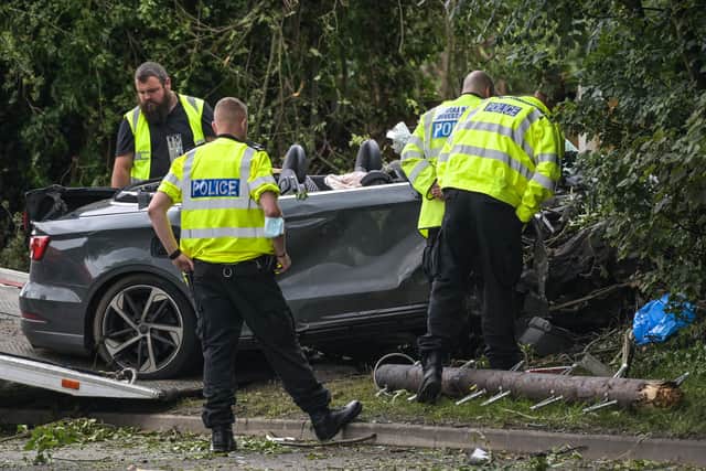 Two killed in crash after police chase in Wolverhampton