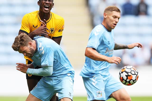 Yerson Mosquera (Photo by Jack Thomas - WWFC/Wolves via Getty Images).