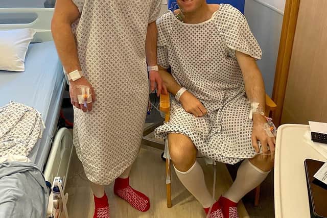 Kevin McDonald admits he ‘will be forever in debt’ to his brother Fraser after he donated a kidney to his younger sibling
