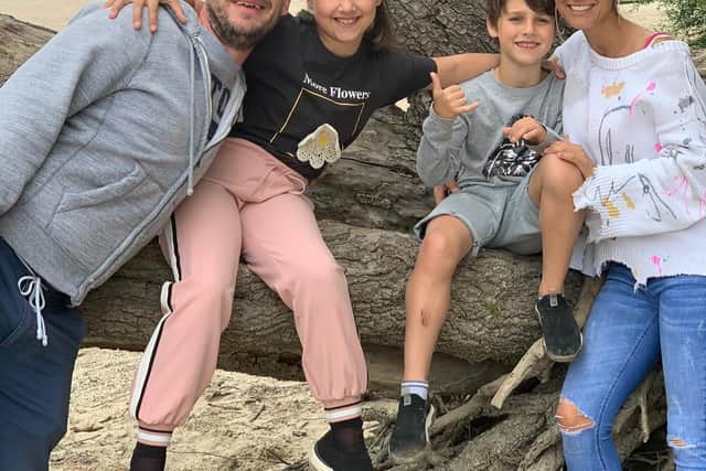 Gabor Gyepes with family