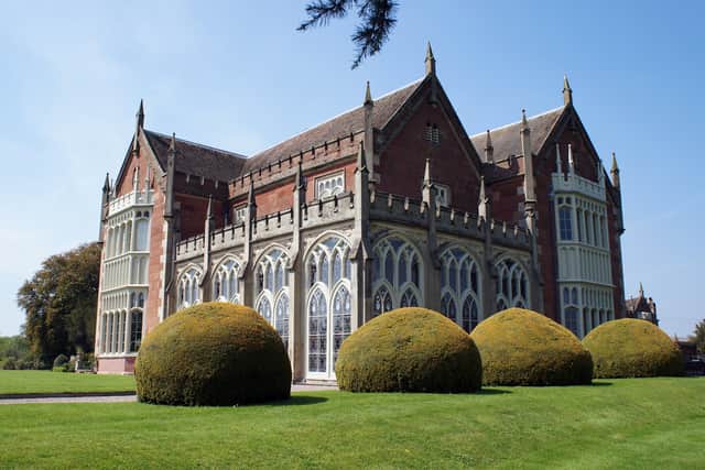 "Jewel-like" – Longner Hall near Shrewsbury. 