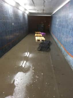 The underpass in Hereford