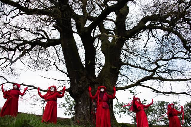 The Red Rebels at the Darwin Oak. Photos Ray Jacobs and Pete Griffith.