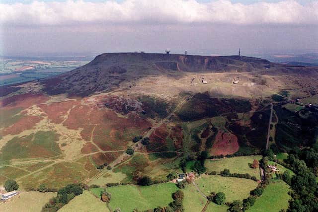 The rare birds had nested for years at Titterstone Clee Hill