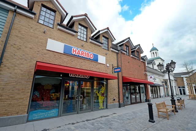 The Haribo store at McArthurGlen