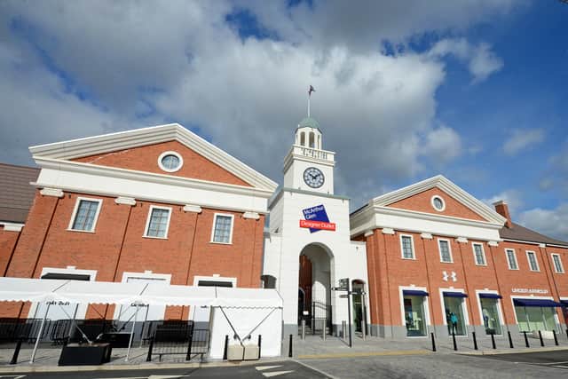 The McArthurGlen Designer Outlet West Midlands in Cannock which is opening on Monday