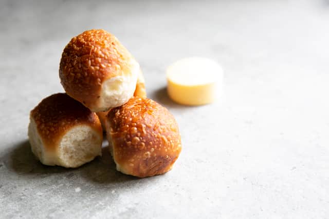 Bread rolls with cultured butter