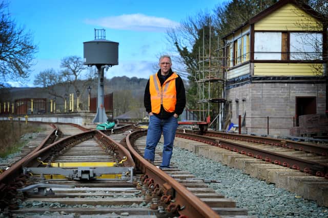 Peter Edwards, chairman of Llangollen Railway Trust
