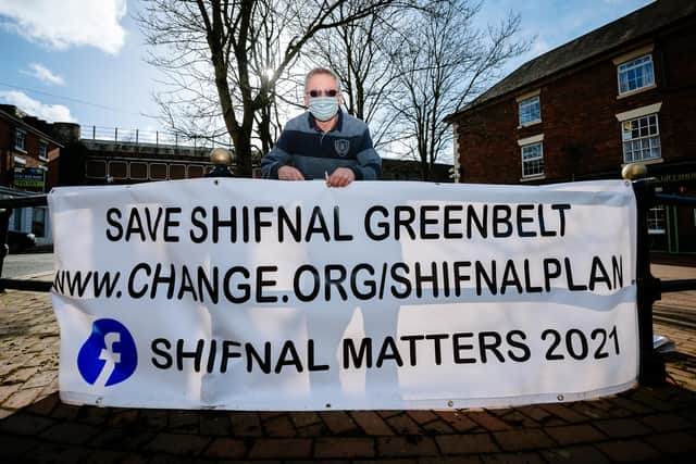 John Moore is fighting development around Shifnal