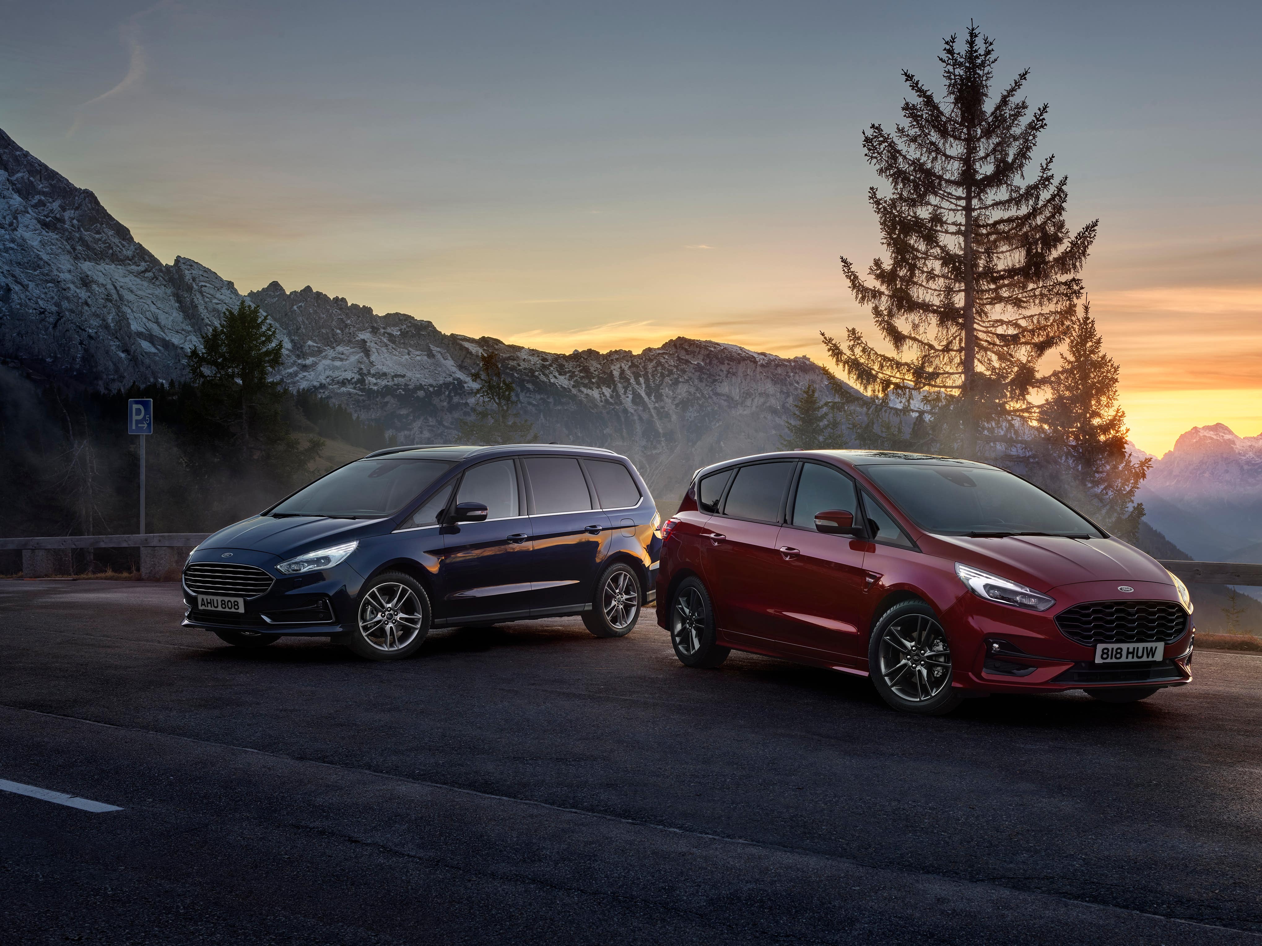 Ford adds hybrid powertrain to S-Max and Galaxy models