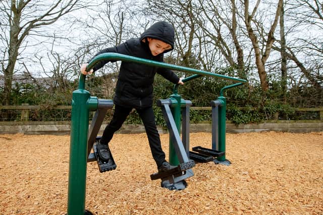 New play equipment at Lawley Primary School