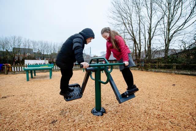 New play equipment at Lawley Primary School