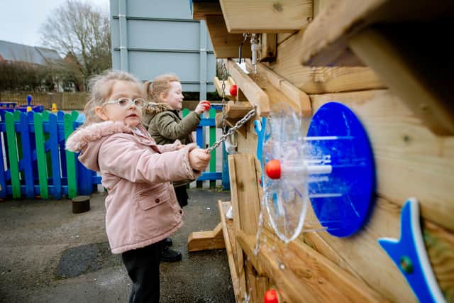 New play equipment at Lawley Primary School