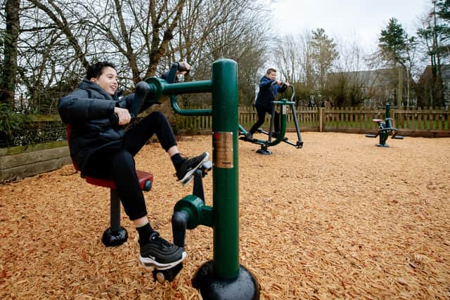 New play equipment at Lawley Primary School