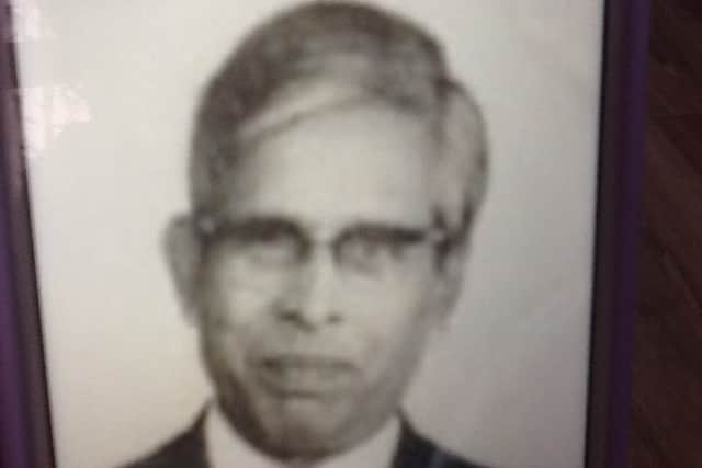 Fazal Hussain, who served with the British Indian Army during the Second World War