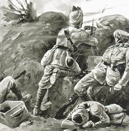 Sepoy Khudadad Khan was awarded the VC for his heroics during the Battle of Ypres