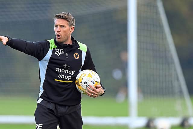 Rob Edwards First Team Coach of Wolverhampton Wanderers (AMA)