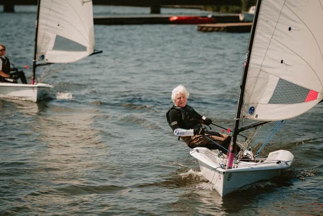 Commodore David Partridge at Chelmarsh SC